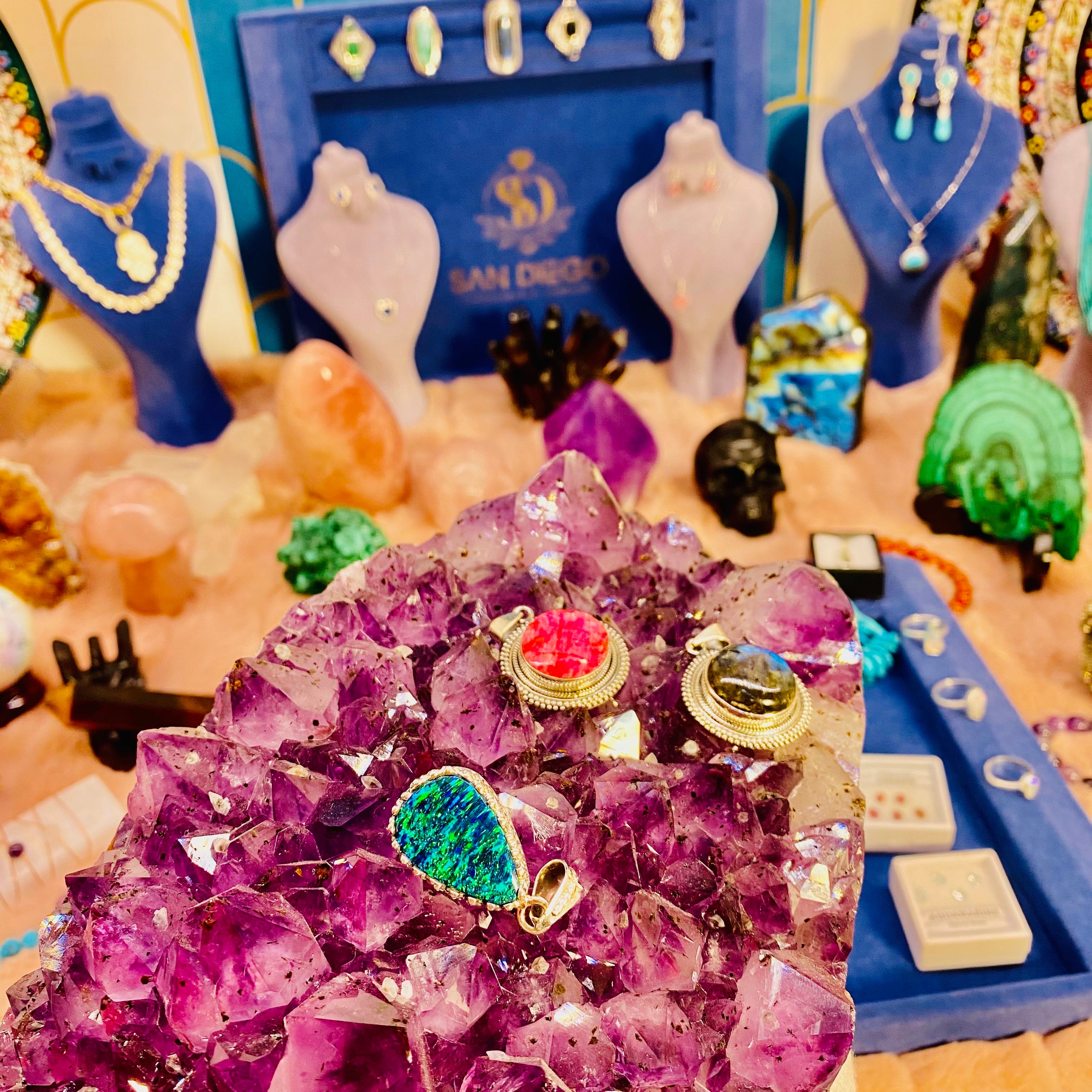 Healing Crystals & Rings